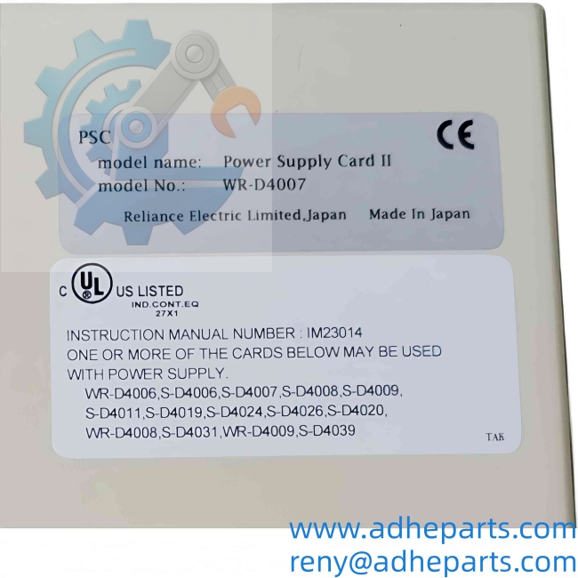 Reliance Electric WR-D4007